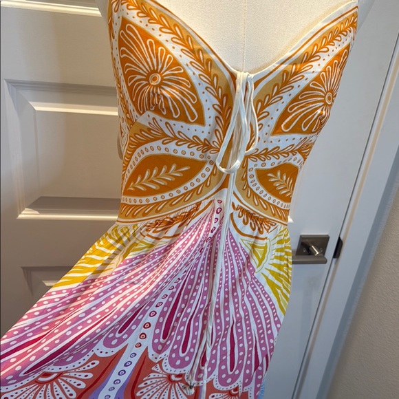 SOLD - FARM Rio Papillon Long Dress Size M - Picture 3 of 8